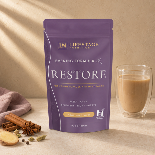 Evening Formula for menopause - chai latte flavour