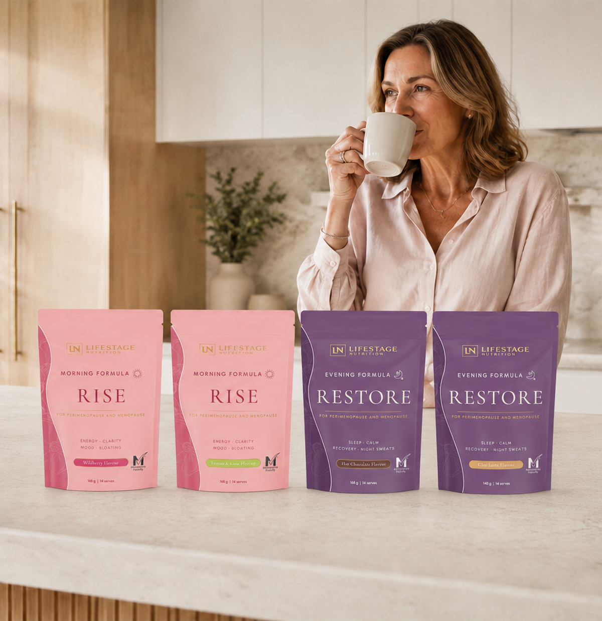 Rise & Restore formula for menopause